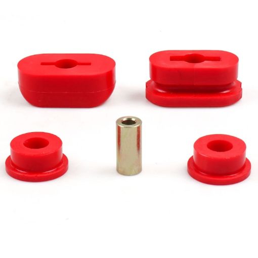 VW Jetta/Golf GTI Mk4 Front Lower Engine Mount Bracket Poly Bushings (Red) - 1