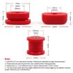 VW Jetta/Golf GTI Mk4 Front Lower Engine Mount Bracket Poly Bushings (Red) - 3