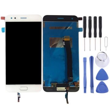 OEM LCD Screen for Asus ZenFone 4/ZE554KL (White) - 1