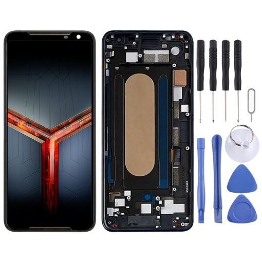 LCD Screen for Asus ROG Phone II ZS660KL - Full Assembly with Frame - 1
