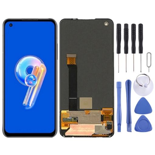 Super AMOLED LCD Screen For Asus Zenfone 9 AI2202-1A006EU AI2202 (Black) - 1