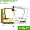 SK121 Square Fly Trap Flea Trap Pet Household Flea Light Catcher EU Plug - 3