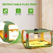 SK121 Square Fly Trap Flea Trap Pet Household Flea Light Catcher EU Plug - 4