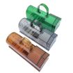 Large Plastic Mousetrap Mouse Cage Pedal Trap - 2 PCS (Brown) - 2