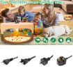 2pcs SK111 Pet Household Flea Lamp - EU Plug - 3