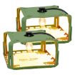 2pcs SK121 Square Fly Trap Flea Trap Pet Household Flea Light Catcher - 1