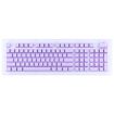 ABS Translucent Keycaps, OEM Mechanical Keyboard (Purple) - 1