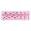 ABS Translucent Keycaps, OEM Mechanical Keyboard, Pink - 1