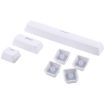 104 Keys Double Shot PBT Backlit Keycaps - White - 4