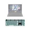 Steampunk Retro Mechanical Keyboard Keycap - Cyan - 6