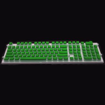 Double-layer Two-color Mechanical Translucent Keycap - Cheese Green - 1