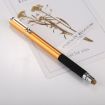 Universal 2 in 1 Thin Tip Stylus Pen for iPhone, iPad, Samsung - Gold - 2