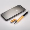 Universal 2 in 1 Thin Tip Stylus Pen for iPhone, iPad, Samsung - Gold - 4