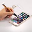 Universal 2 in 1 Thin Tip Stylus Pen for iPhone, iPad, Samsung - Gold - 8
