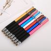Universal 2 in 1 Thin Tip Stylus Pen for iPhone, iPad, Samsung - Gold - 9