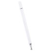 Passive Capacitive Pen Touch Screen Stylus Pen - White - 1