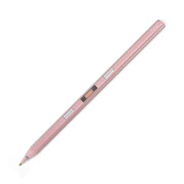 P10s Transparent Case Wireless Charging Stylus Pen for iPad 2018 (Pink) - 1
