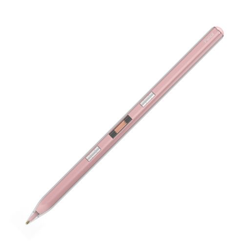 P10s Transparent Case Wireless Charging Stylus Pen for iPad 2018 (Pink) - 1