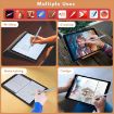 P10s Transparent Case Wireless Charging Stylus Pen for iPad 2018 (Pink) - 7