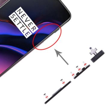 OnePlus 6T Side Keys (Black) - Replacement Buttons for OnePlus 6T - 1