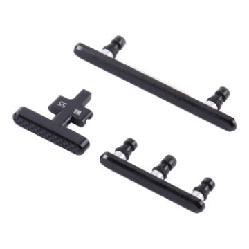 OnePlus 6 Power + Volume Button Set - Frosted Black - 1