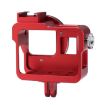 PULUZ Aluminum Protective Cage for GoPro HERO + UV Lens - 4
