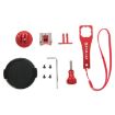 PULUZ Aluminum Protective Cage Kit for GoPro HERO5/4/Session - Red - 9