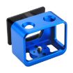 PULUZ Sony RX0 Aluminum Cage + UV Filter + Lens Sunshade (Blue) - 3