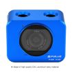 PULUZ Sony RX0 Aluminum Cage + UV Filter + Lens Sunshade (Blue) - 6