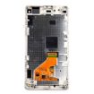 LCD Display + Touch Panel with Frame for Sony Xperia Z1 Compact White - 3