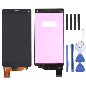 LCD Display + Touch Panel for Sony Xperia Z3 Compact/M55W/Z3 mini (Black) - 1