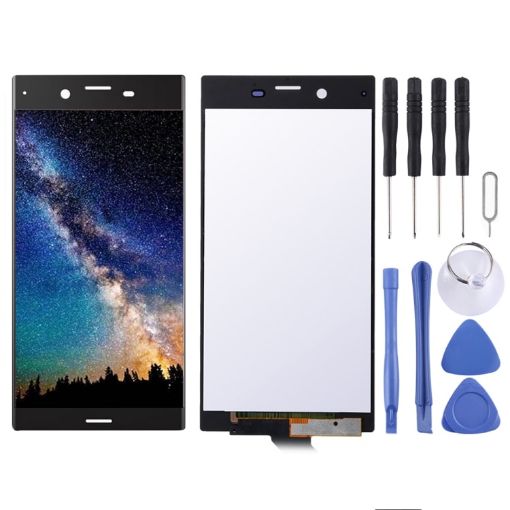 Original LCD Screen + Touch Panel for Sony Xperia XZ - Black - 1