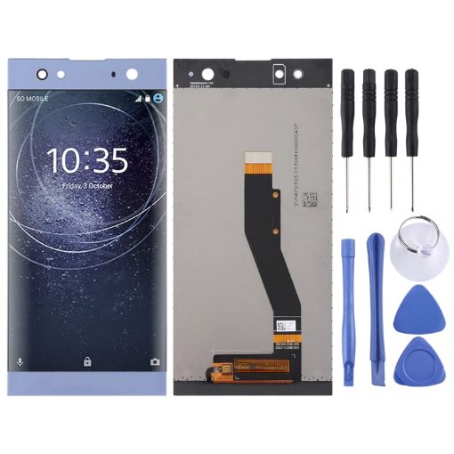 OEM LCD Screen for Sony Xperia XA2 Ultra with Digitizer (Blue) - 1