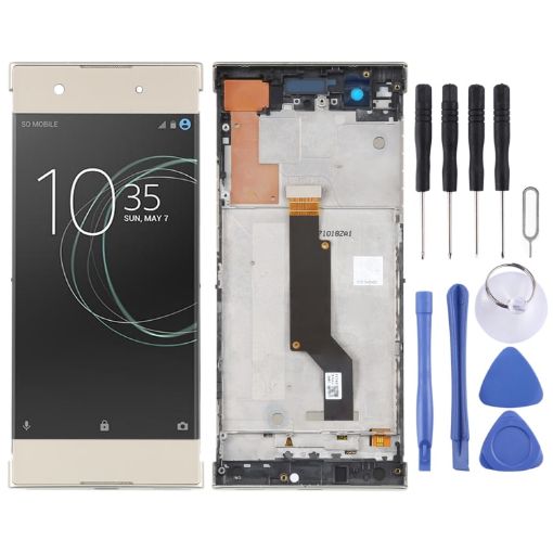 LCD Screen For Sony Xperia XA1 G3116 Digitizer Assembly Gold - 1