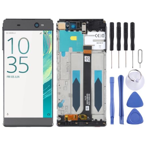 LCD Screen For Sony Xperia XA Ultra F3212 - Black - 1