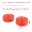 2 PCS Car Door Magnetic Warning Strobe Light Lamp - Red Light - 2