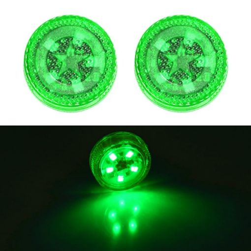 2 PCS Car Door Magnetic Warning Strobe Light Lamp - Green Light - 1