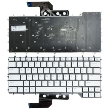 Dell Alienware M15/R3/R4 RGB Backlight Keyboard (White) - 1