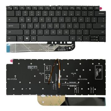 Dell Vostro 5310 5320 5410 Latitude 3320 3420 US Backlight Keyboard - 1