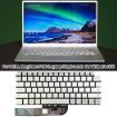 Dell Inspiron 7490/Vostro 5390 US Backlight Laptop Keyboard - Silver - 6