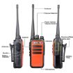 RETEVIS RT66 PMR446 Two Way Radio Handheld Walkie Talkie EU Plug - 5