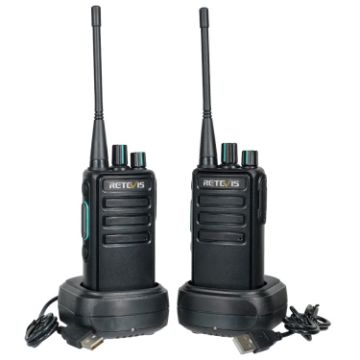 RETEVIS RB29 FRS Two Way Radio Walkie Talkie - Black - 1