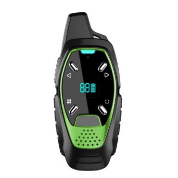 Green LED Display USB Charging Wireless Handheld Mini Walkie Talkie - 1