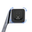 Grey Aluminum Charger Holder for Fitbit Versa 3/Sence - Fast Charging - 8