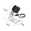 Aluminum Charger Holder for Fitbit Versa - Fast Charging (Silver) - 3