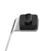 Aluminum Charger Holder for Fitbit Inspire - Fast Charging (Silver) - 8
