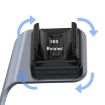 Universal Aluminum Charger Holder for Fitbit Charge 4/3/3 SE - Grey - 9