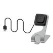 Fitbit Versa4/Sense2 Magnetic Charger Holder - 1.5m Cable (Grey) - 1