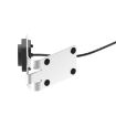 Fitbit Versa4/Sense2 Magnetic Charger Holder - 1.5m Cable (Silver) - 3