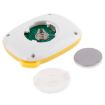3D Multifunction Digital Pedometer Step Counter - Yellow - 3